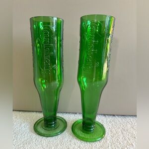 Carlsberg beer glasses